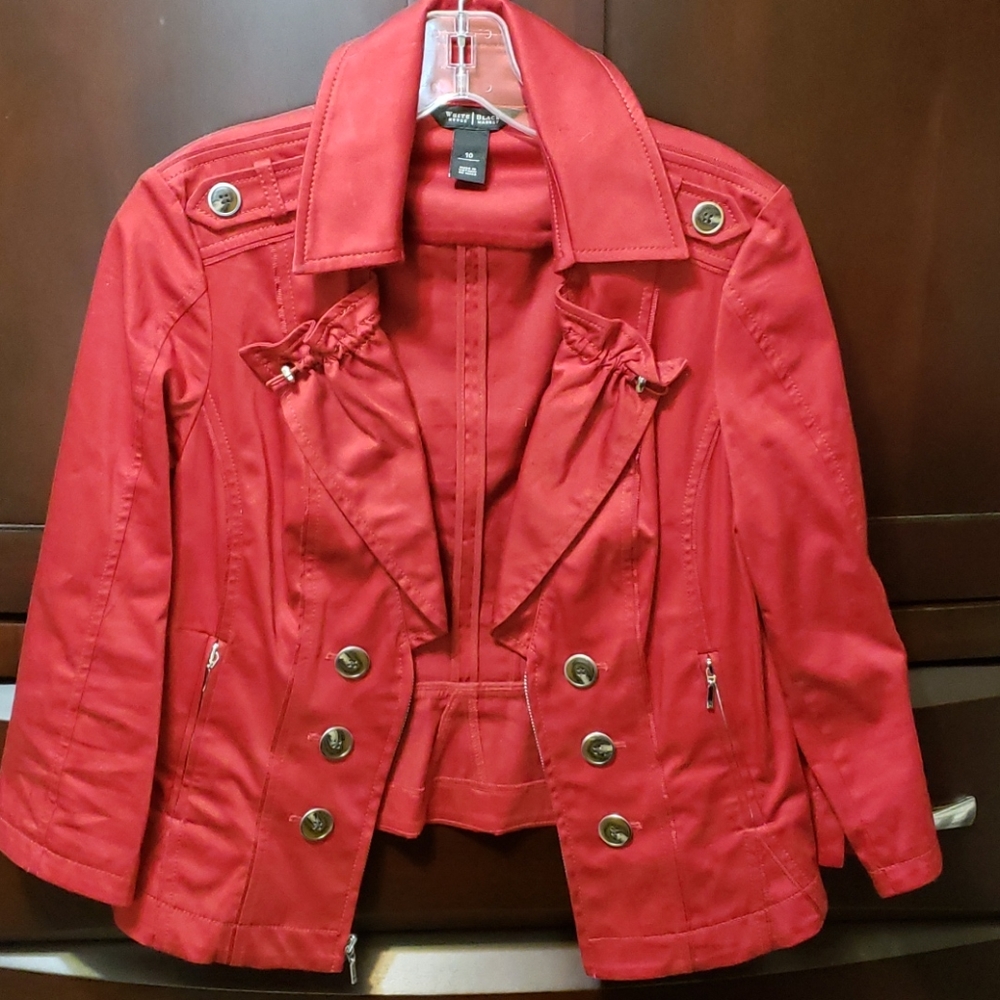 WHBM Red Jacket